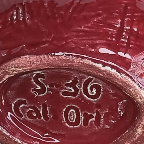 Vintage Red Duck Ashtray California Originals 1960s MCM Ceramic - Picture 13 of 16